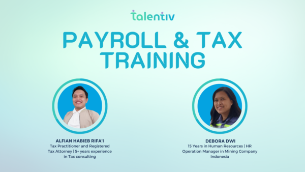 Payroll & Tax Training Batch 2