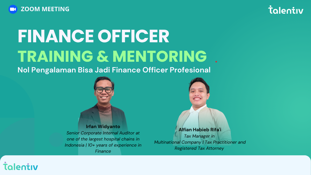 Finance Officer Training & Mentoring