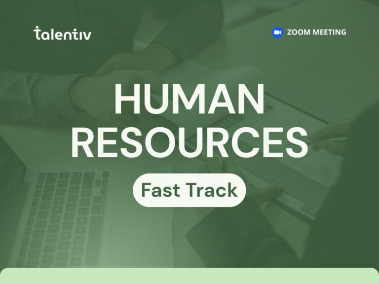 Human Resources Fast Track Batch 17