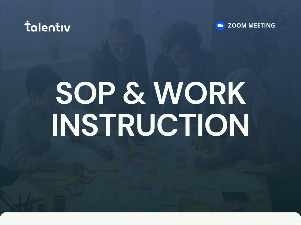 SOP & WI Professional Training Batch 2