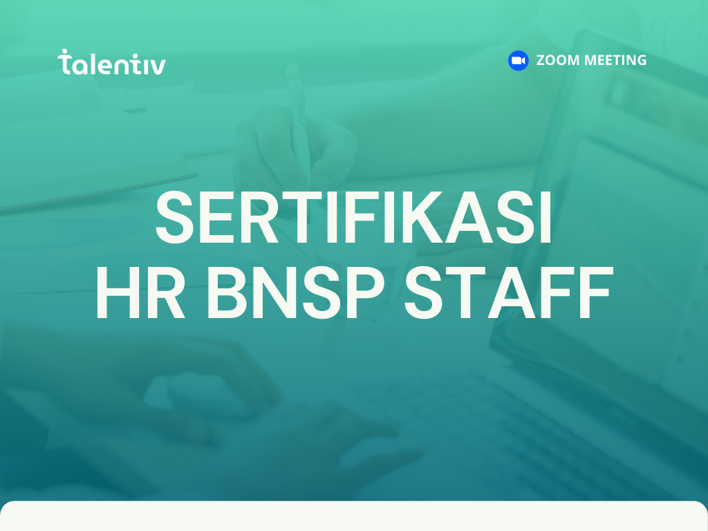 Sertifikasi HR BNSP Staff Batch 4