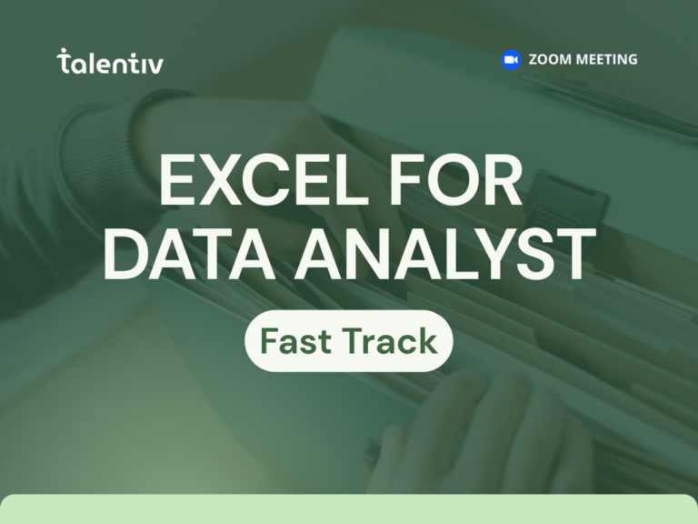 Excel for Data Analyst Fast Track