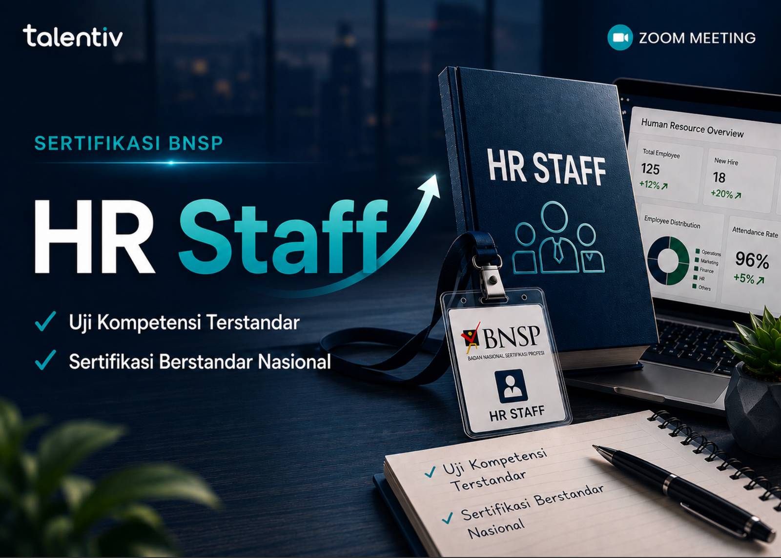 Sertifikasi Staff SDM BNSP – Batch Juli