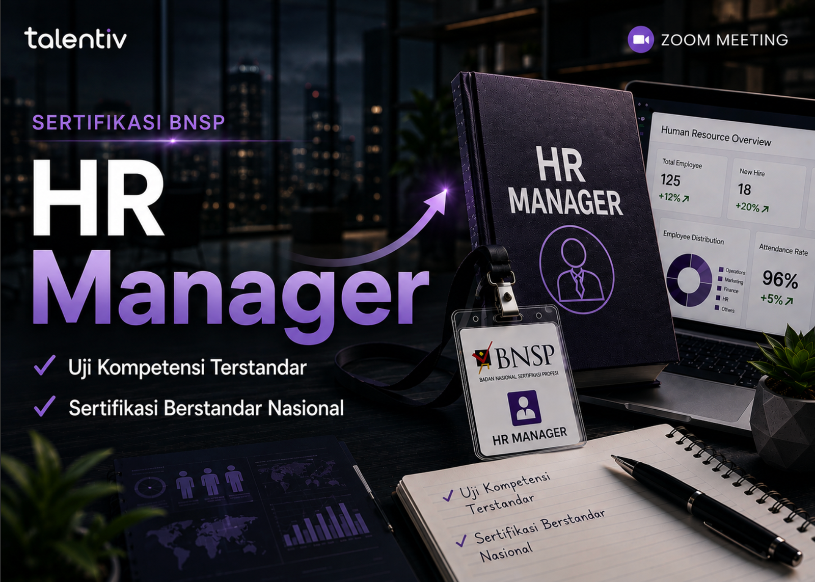 Certified HR Manager BNSP & HCTM [Agustus]