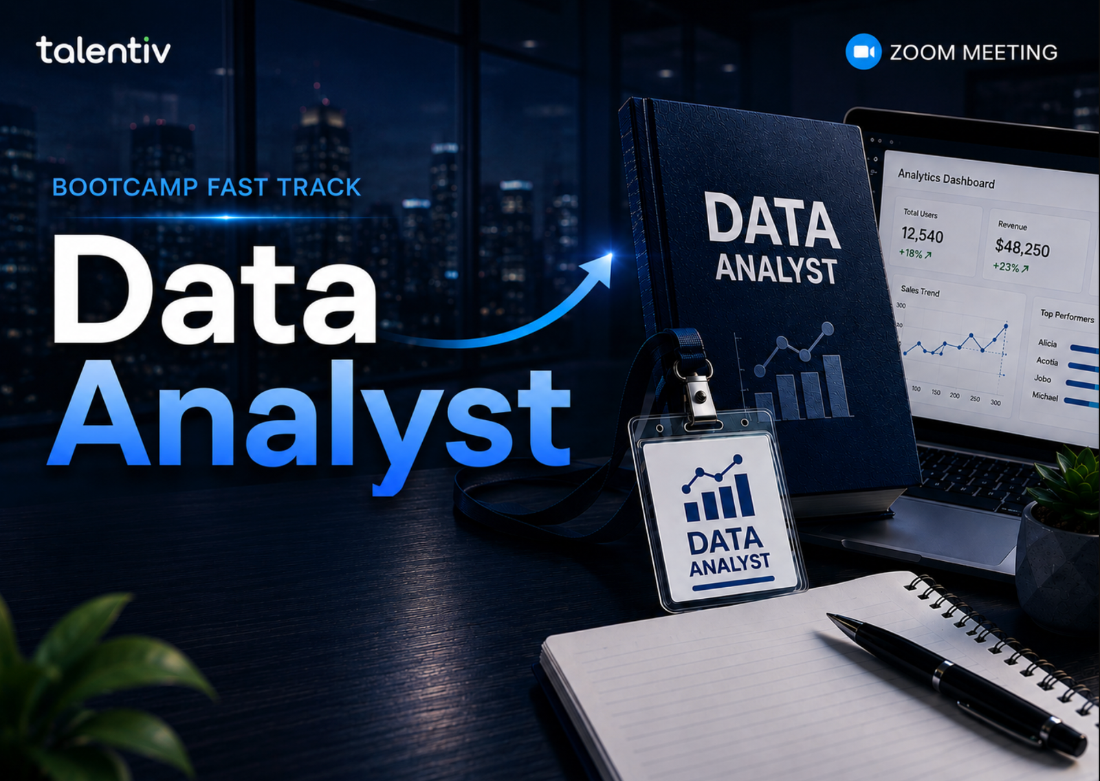 Data Analyst Essentials + Certified BNSP (Agustus)