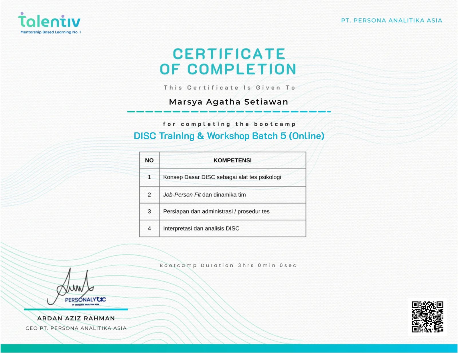 DISC Training & Workshop Batch 5 (Online)