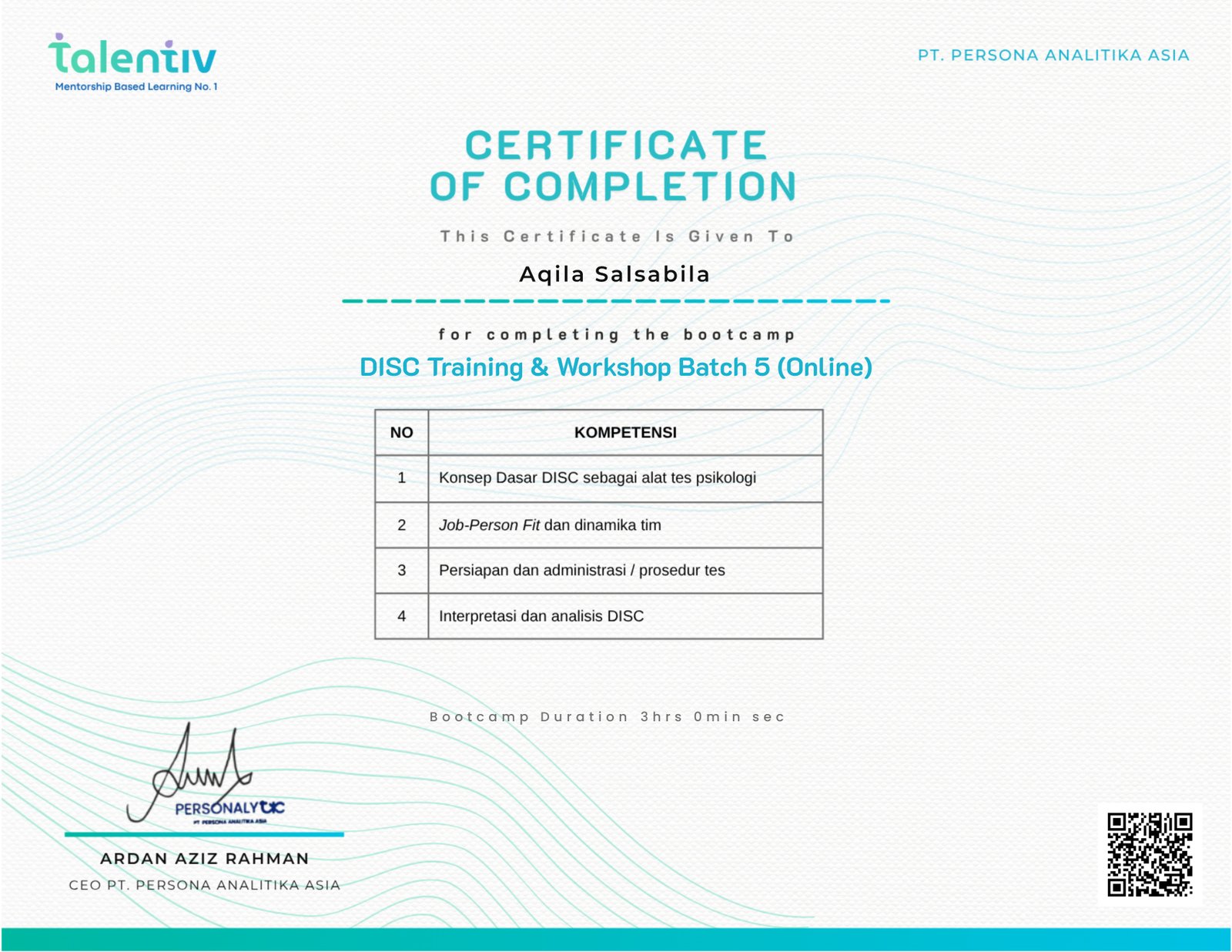 DISC Training & Workshop Batch 5 (Online)